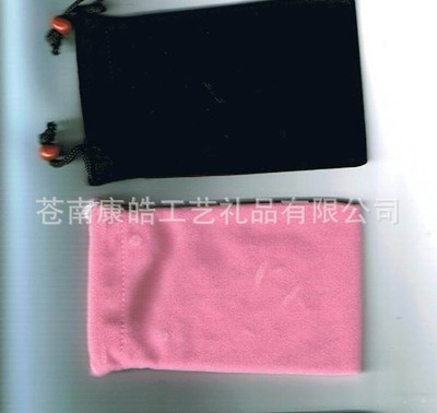 【【廠家批發(fā)】定做拉繩 束口 抽繩絨布袋 手機布袋 移動電源布袋】價格,廠家,圖片,絨布袋,蒼南康皓工藝禮品-
